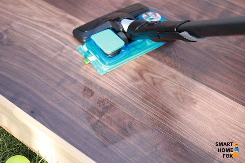 Saugwischen mit dem Speedpro Max Aqua